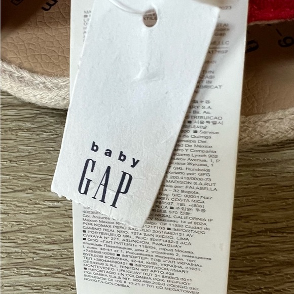 Baby Gap 🌟HP🌟 6-12 Month Gingham Sandals NWT - Picture 4 of 4